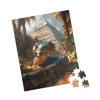 Apep The Snake Guardian - Premium Puzzle Available in 110, 252, or 520 Pieces for Puzzle Lovers
