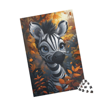 Jazzy The Zebra - 1014-Piece Jigsaw Puzzle