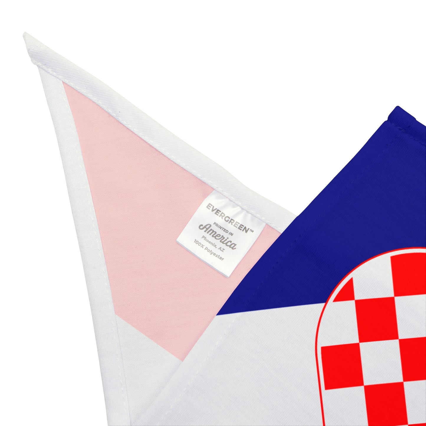 Croatia Flag - Tie Up Pet Bandana