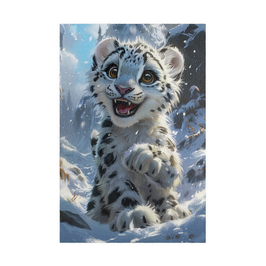 Blizzard The Snow Leopard - 1014-Piece Jigsaw Puzzle