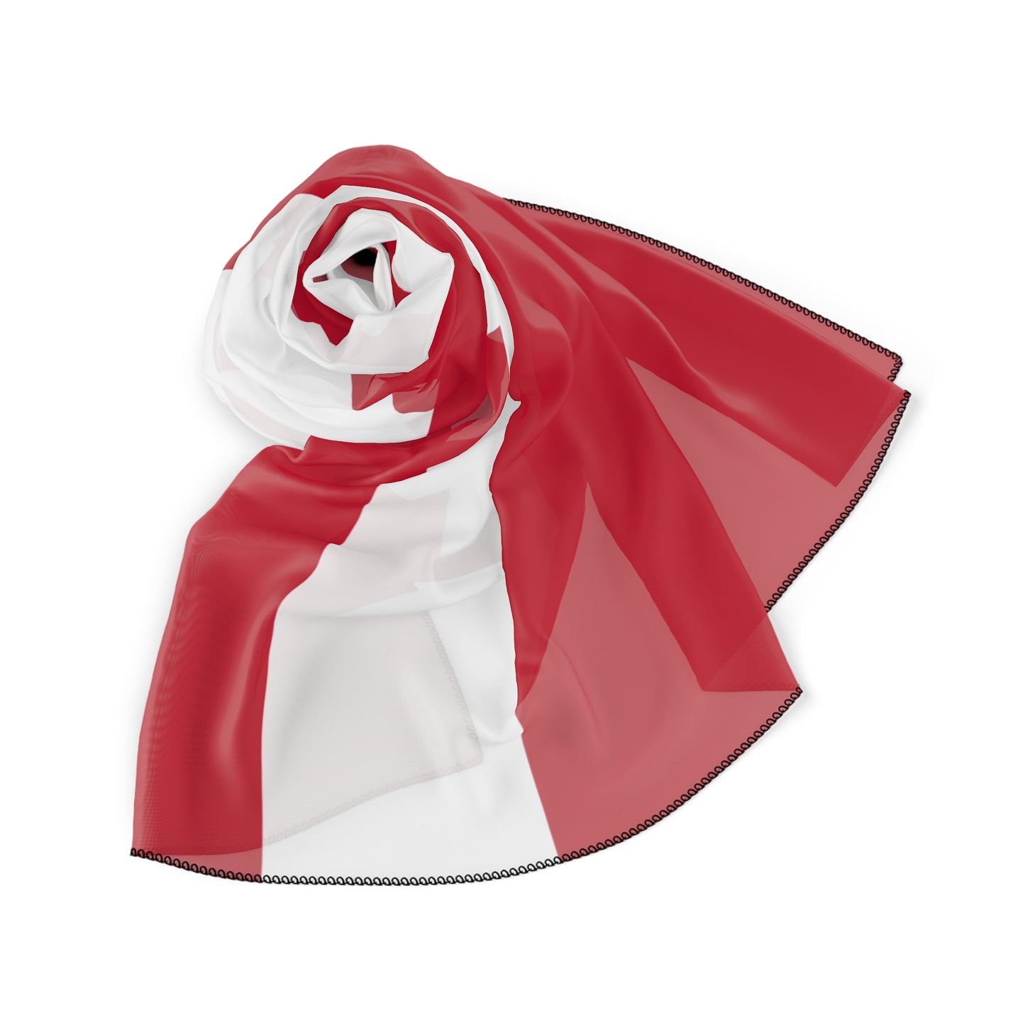 Denmark Flag Scarf