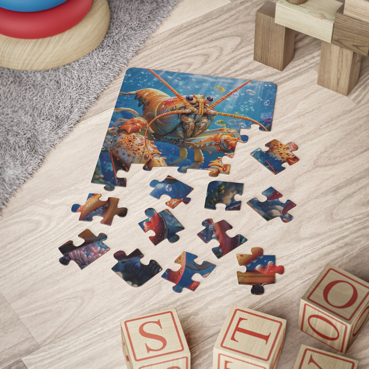 Larry The Lobster - 30-Piece Kids Jigsaw Puzzle