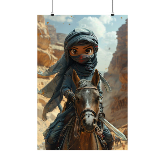 Jade The Ninja - Physical Print Stunning Premium Poster