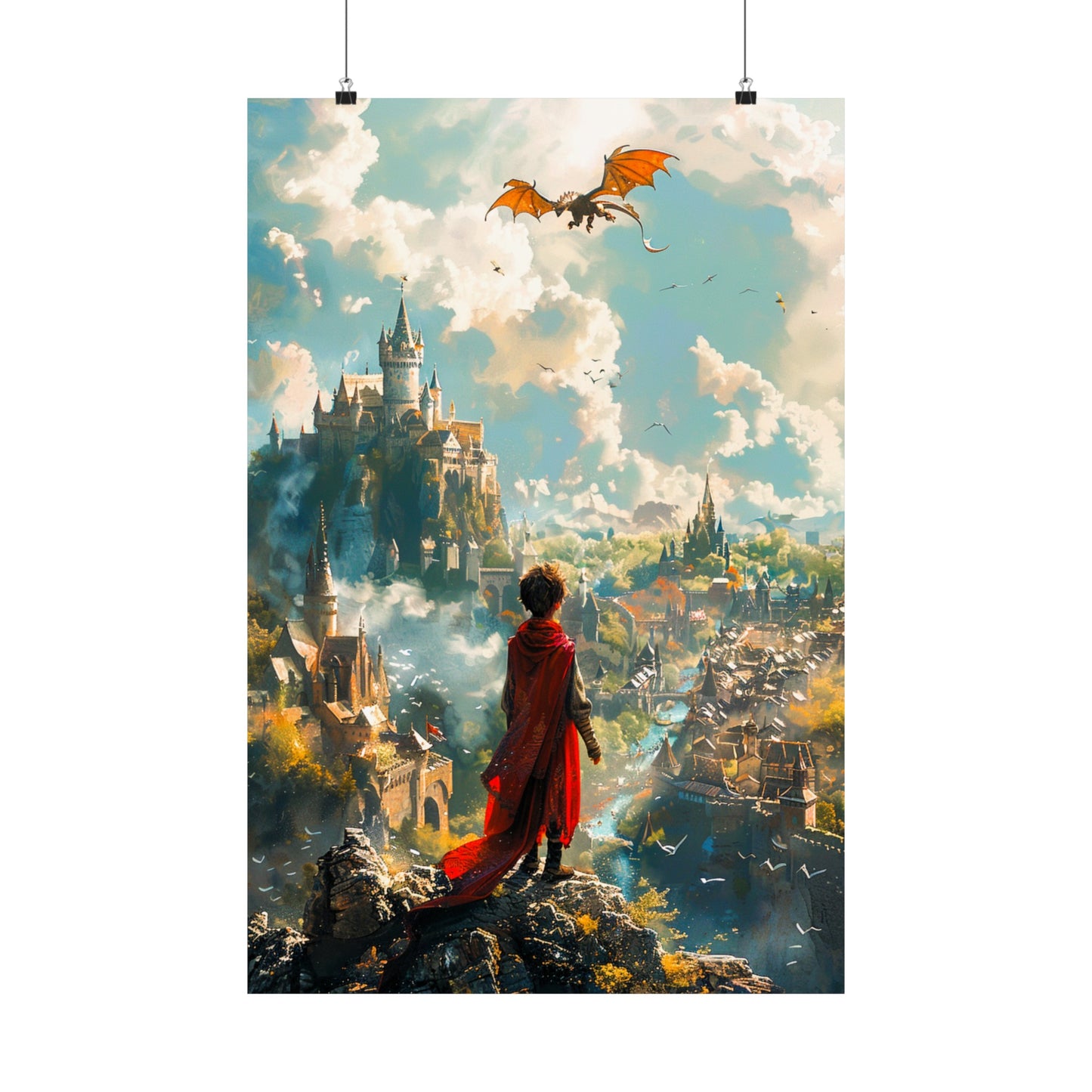 Boy Wizard - Physical Print Stunning Premium Poster