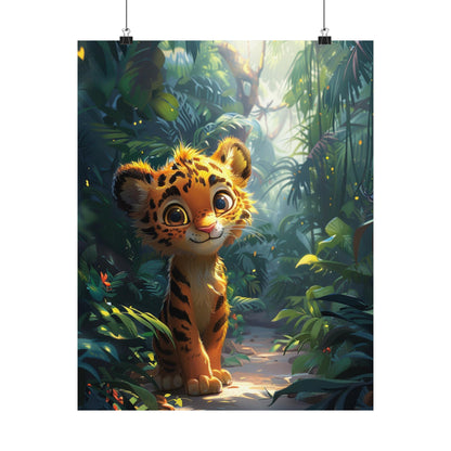 Linda The Tiger - Physical Print Stunning Premium Poster