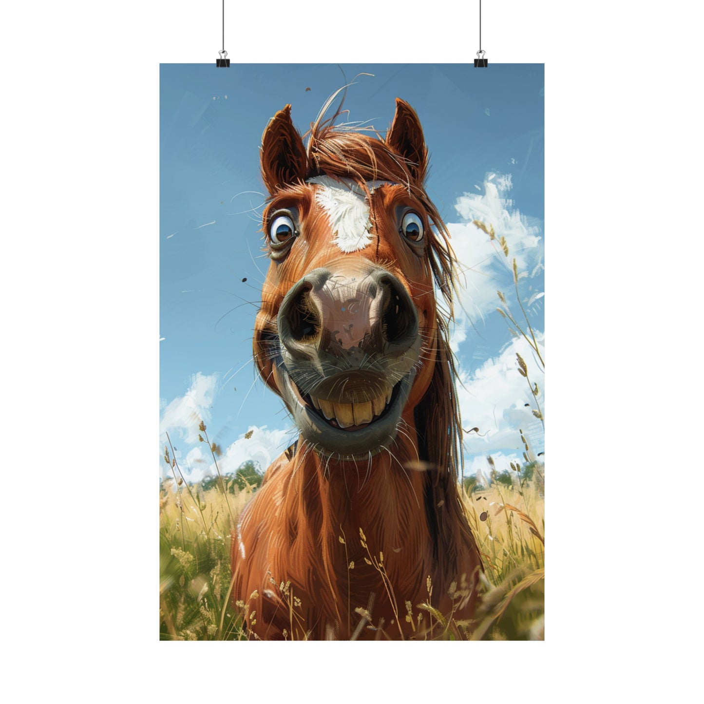 Henry The Horse - Physical Print Stunning Premium Poster