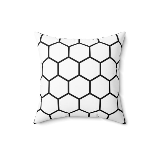 White Honeycomb - Pillowcase & Pillow