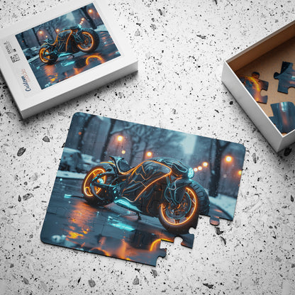 The Neon Motorbike - 30-Piece Kids Jigsaw Puzzle