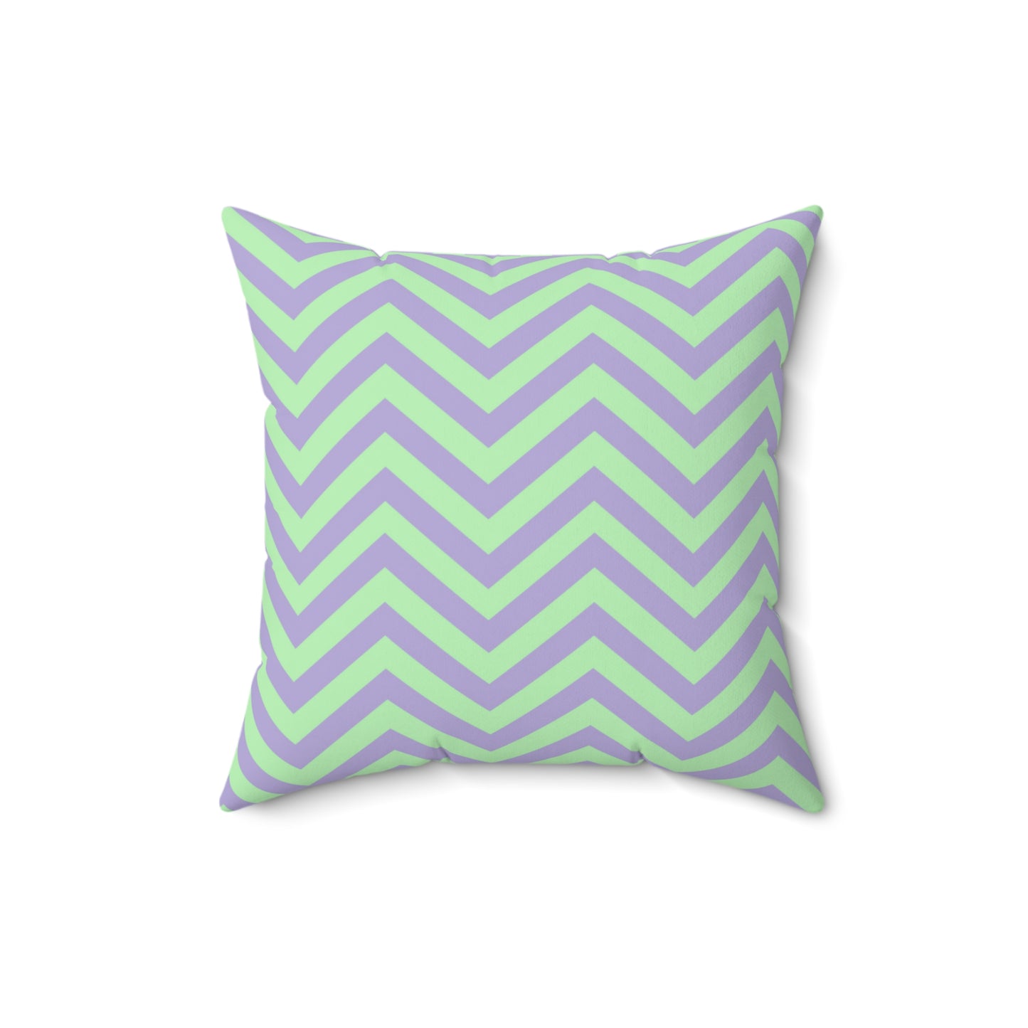 Chevron Purple and Green - Pillowcase & Pillow