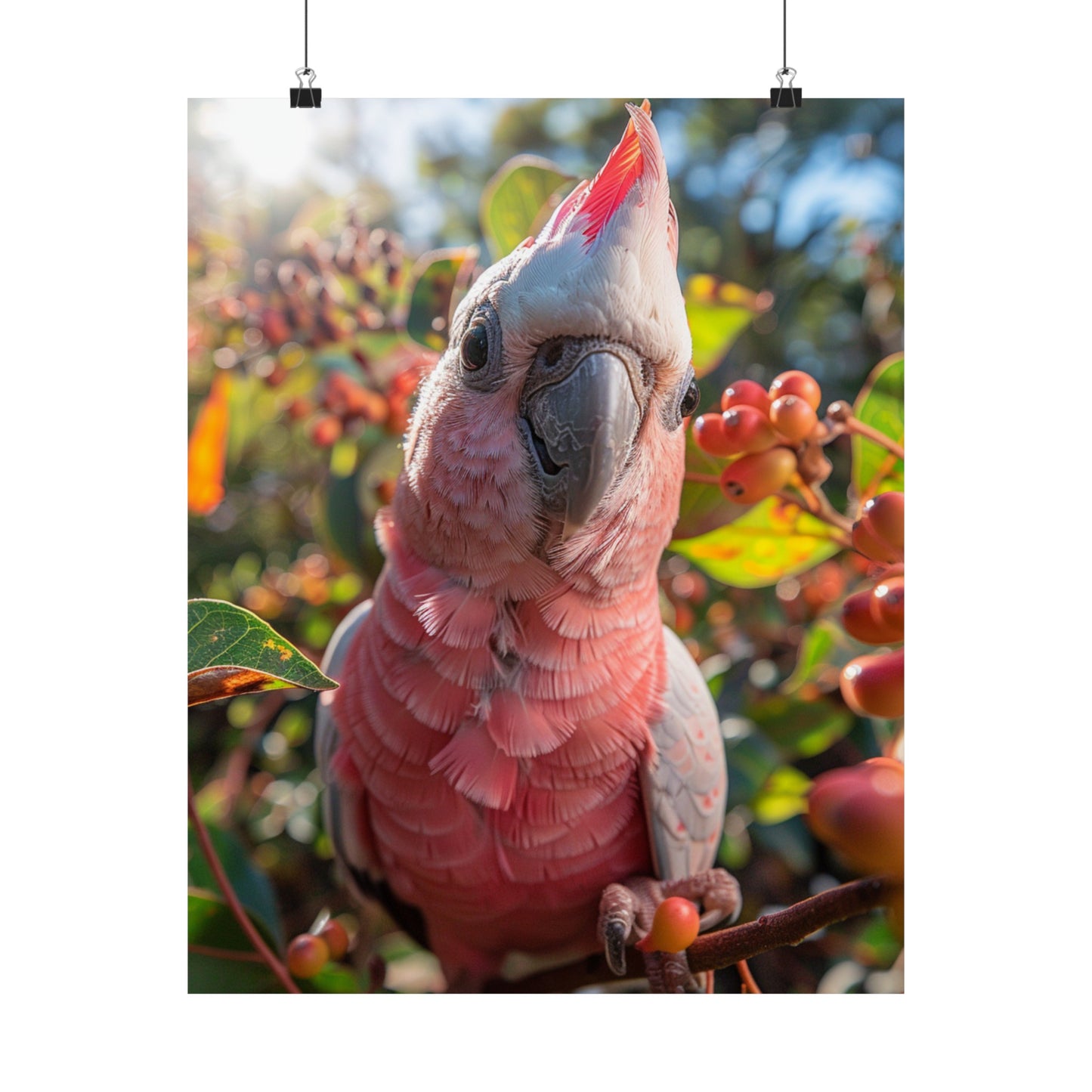 George The Galah - - Physical Print Stunning Premium Poster