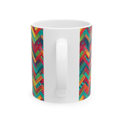 Bright Fun Groove Chevron