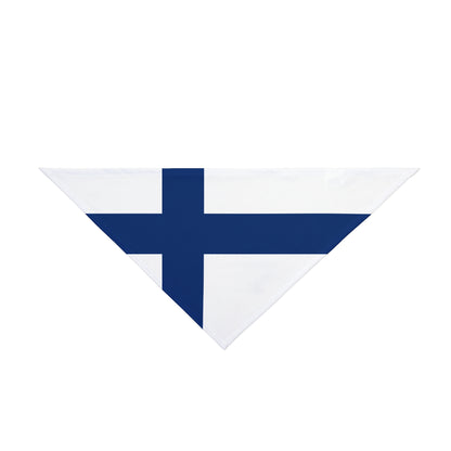 Finland Flag - Tie Up Pet Bandana