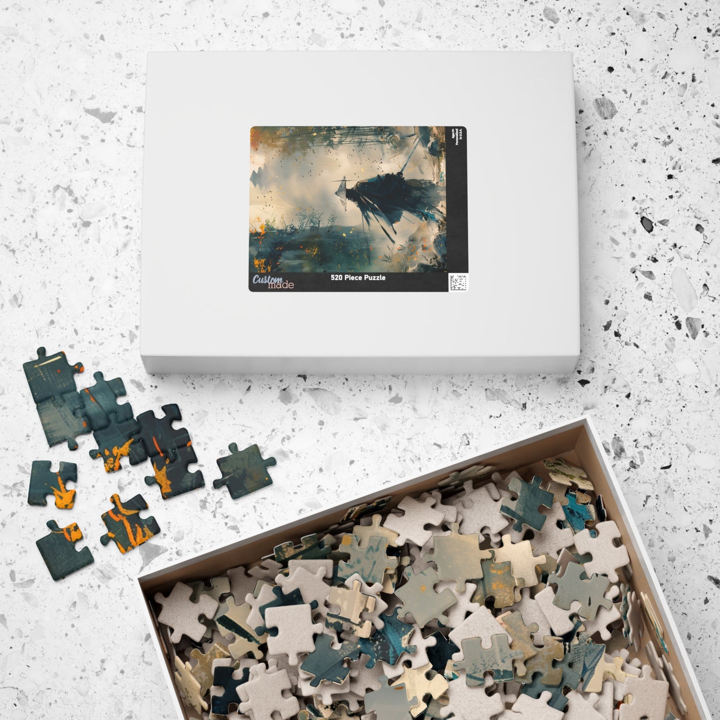 The Wandering Ronin - Premium Puzzle Available in 110, 252, or 520 Pieces for Puzzle Lovers