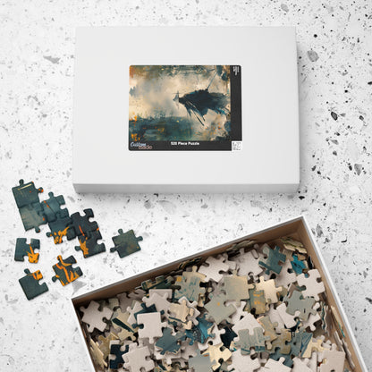 The Wandering Ronin - Premium Puzzle Available in 110, 252, or 520 Pieces for Puzzle Lovers