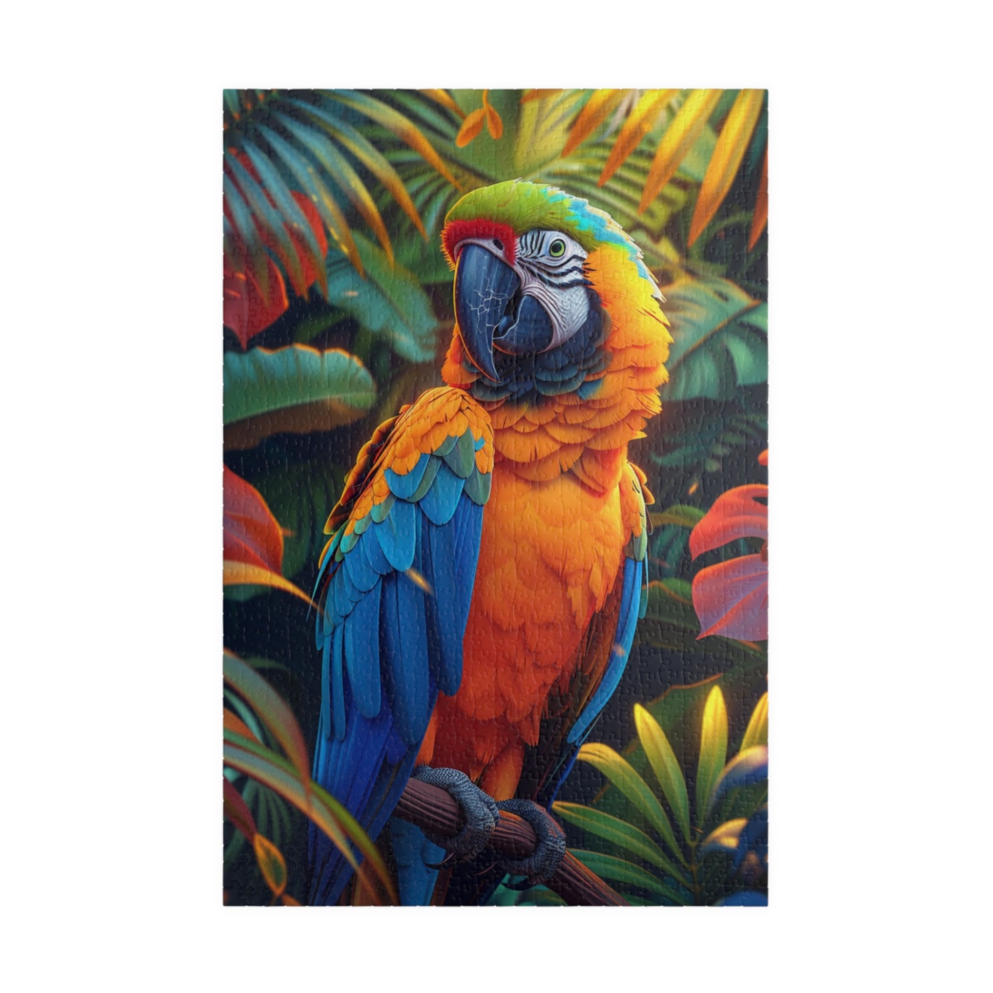 Majestic Macaw - 1014-Piece Jigsaw Puzzle