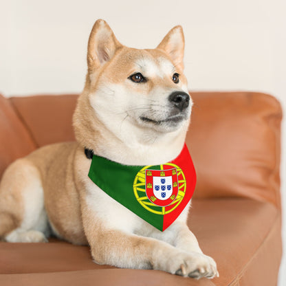 Portugal Flag - Pet Bandana Collar