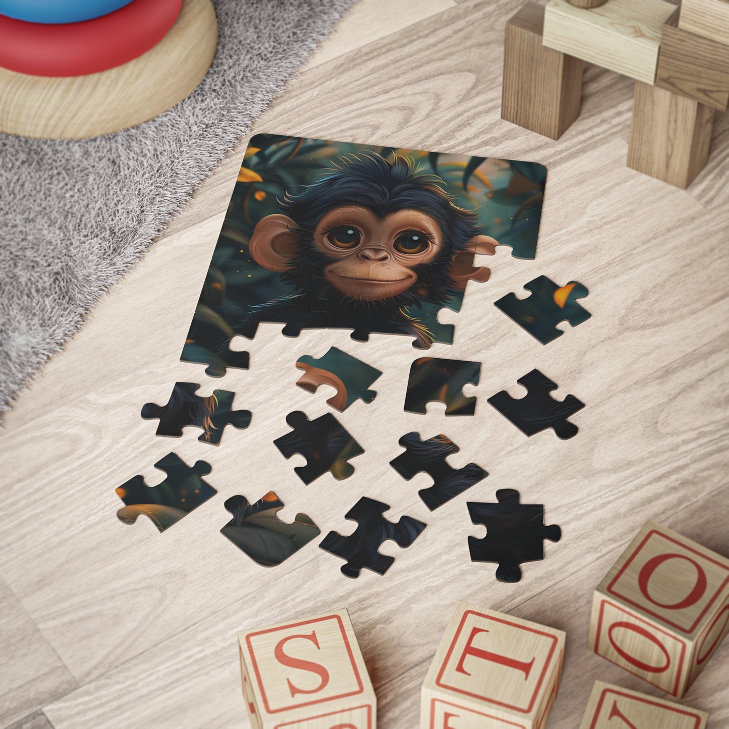 Murphy The Monkey - 30-Piece Kids Jigsaw Puzzle