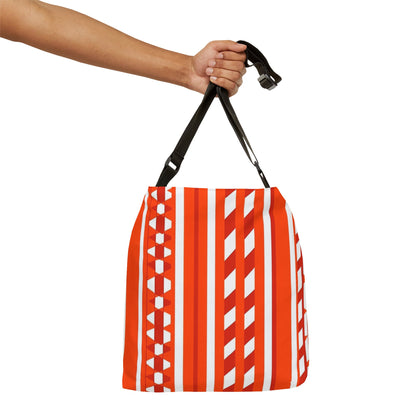 Orange Stripes - Tote Bag