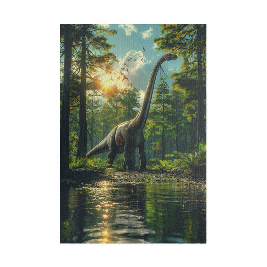 Dinosaur Brachiosaurus - 1014-Piece Jigsaw Puzzle