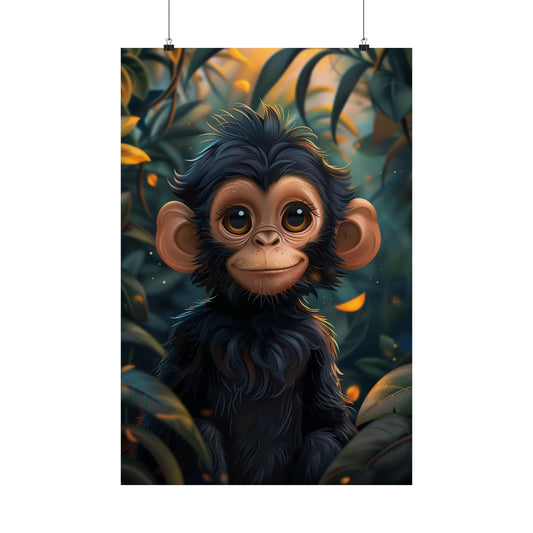 Murphy The Monkey - Physical Print Stunning Premium Poster