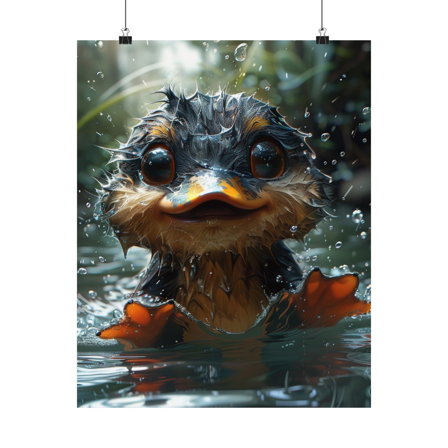 Peta The Platypus - Physical Print Stunning Premium Poster