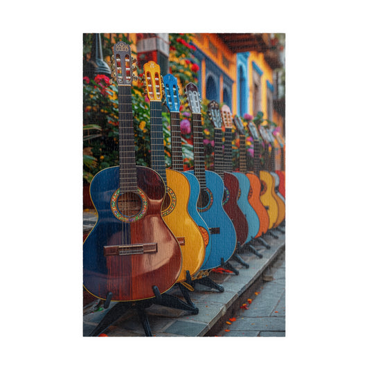 Guitar Lane - 1014-Piece Jigsaw Puzzle