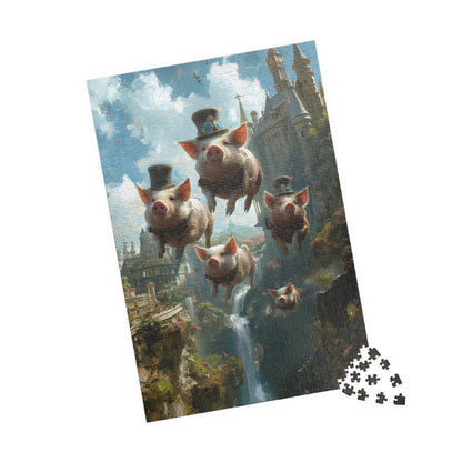 When Pigs Fly - 1014-Piece Jigsaw Puzzle