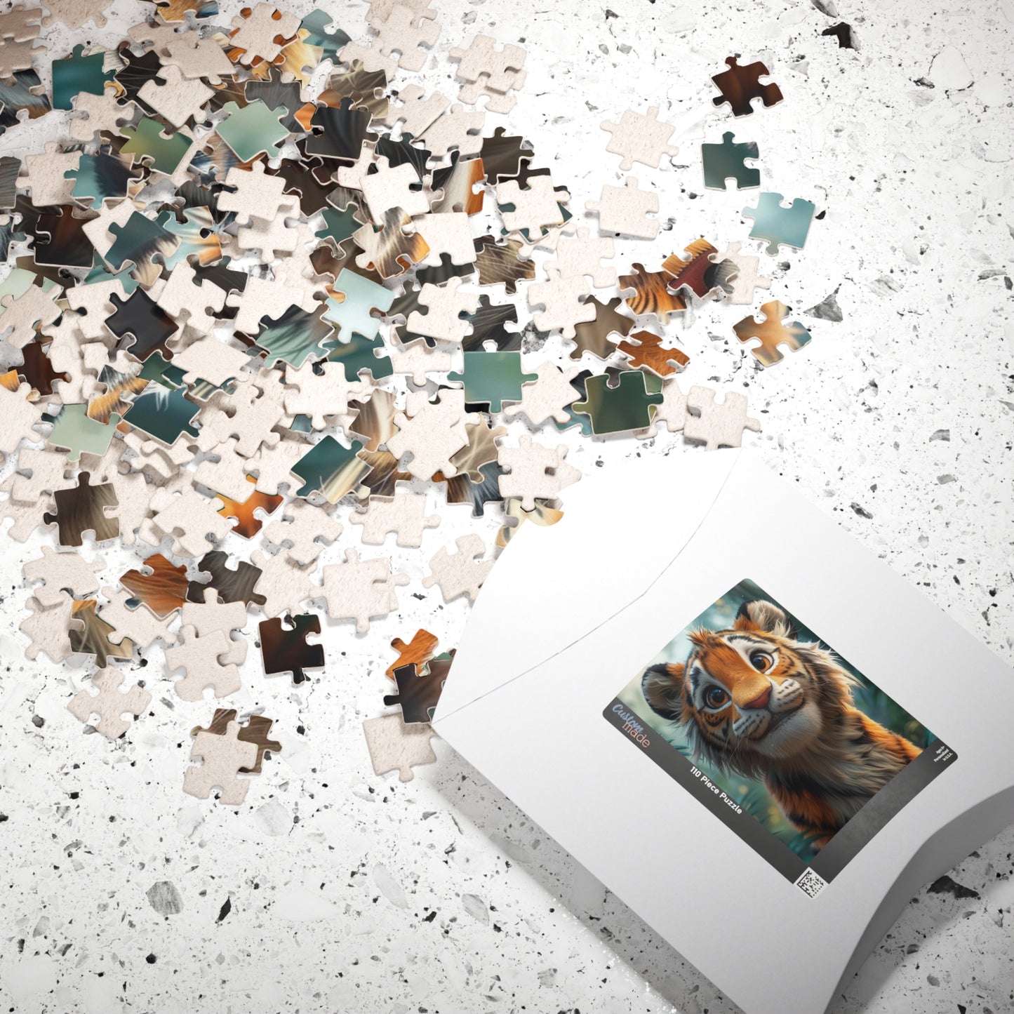 Timmy The Tiger - Premium Puzzle Available in 110, 252, or 520 Pieces for Puzzle Lovers