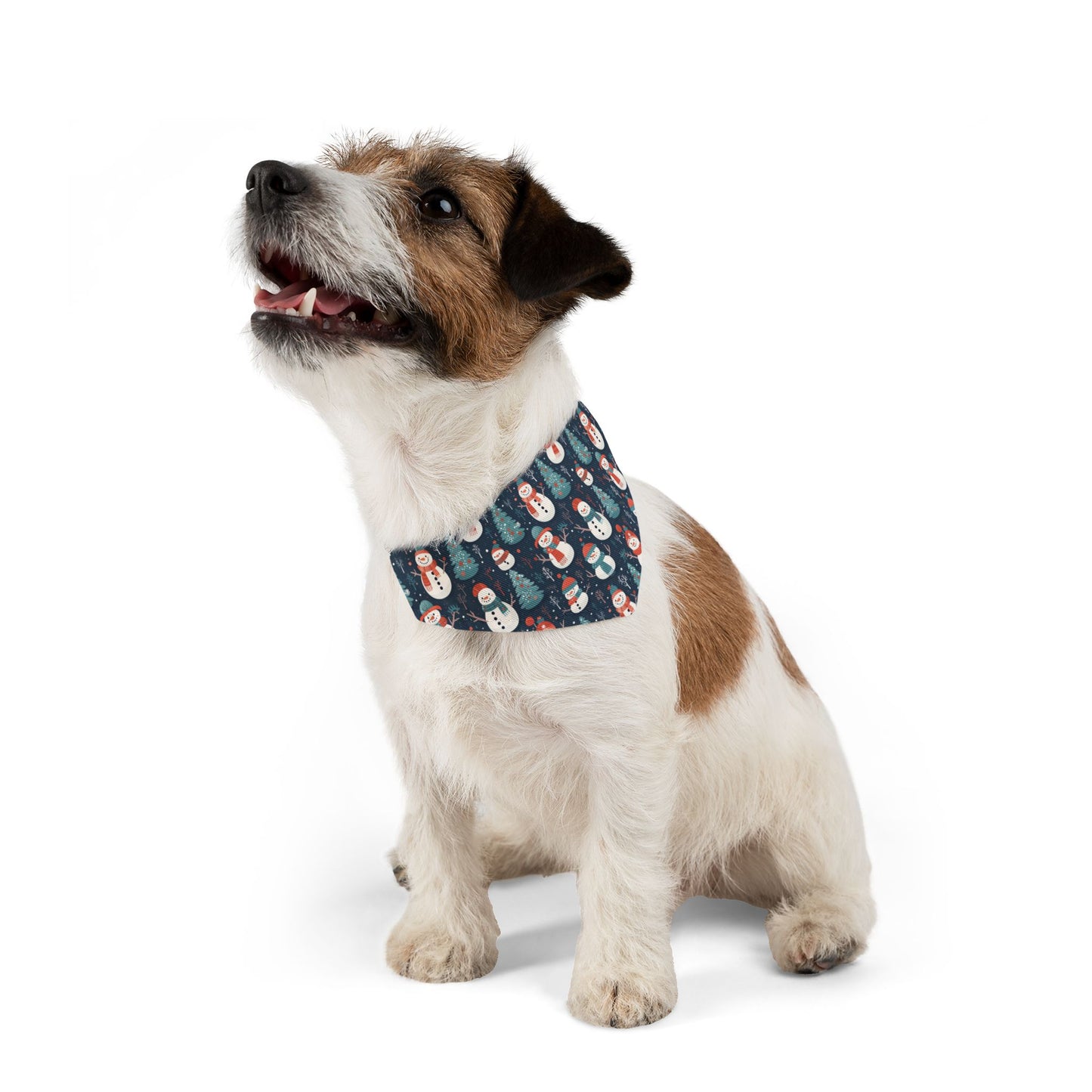 Snow Man - Pet Bandana Collar