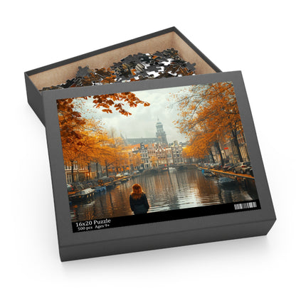 Beautiful Amsterdam  - 500-Piece Jigsaw Puzzle