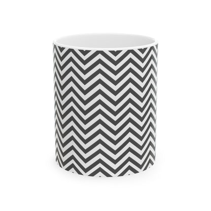 Black and White Chevron