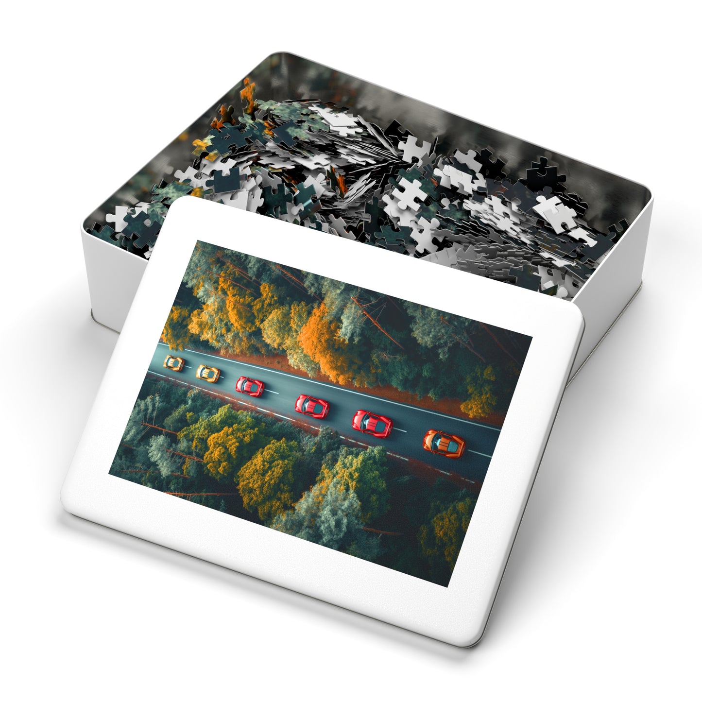 Supercars on Tour - 2000-Piece Jigsaw Puzzle