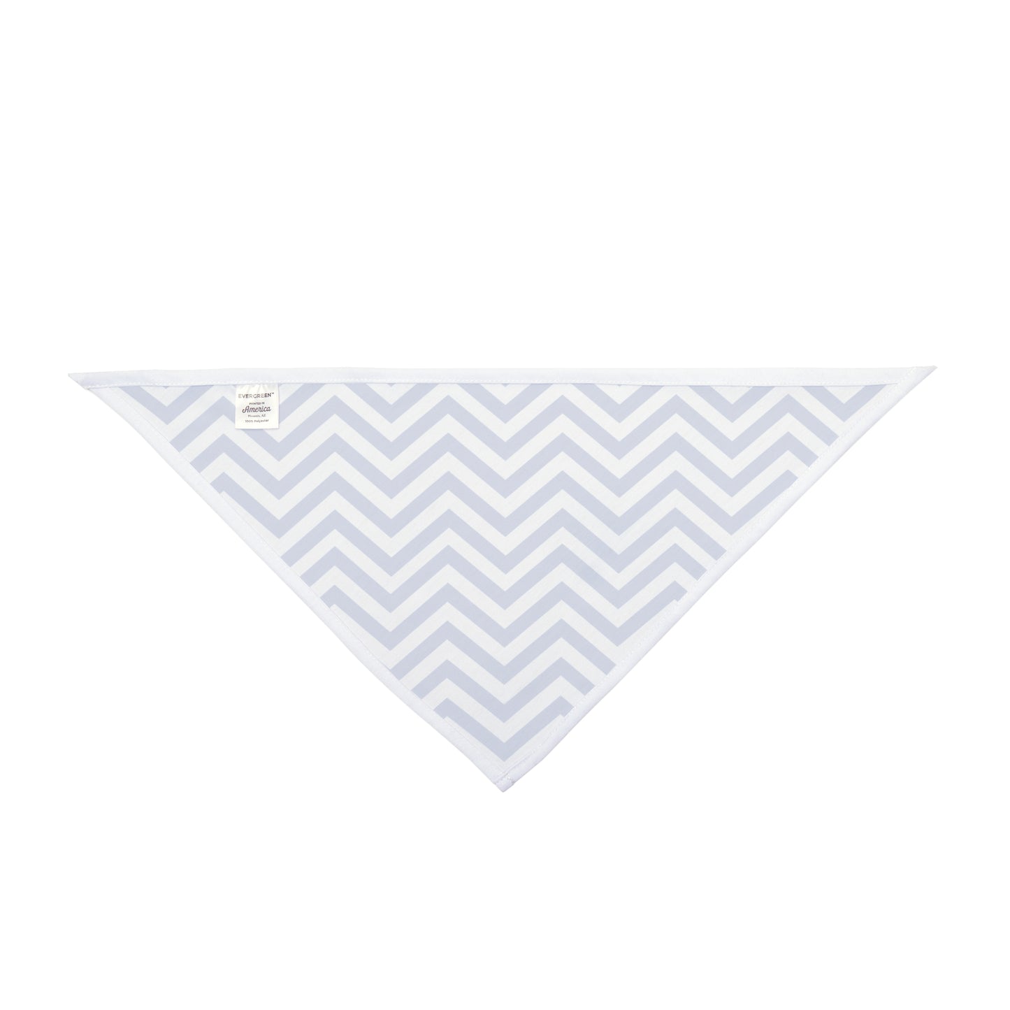 Chevron Blue - Tie Up Pet Bandana