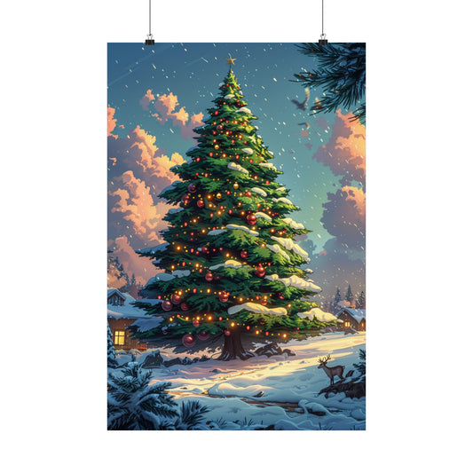 Christmas Village - Physical Print Stunning Premium Poster