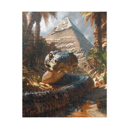 Apep The Snake Guardian - Premium Puzzle Available in 110, 252, or 520 Pieces for Puzzle Lovers