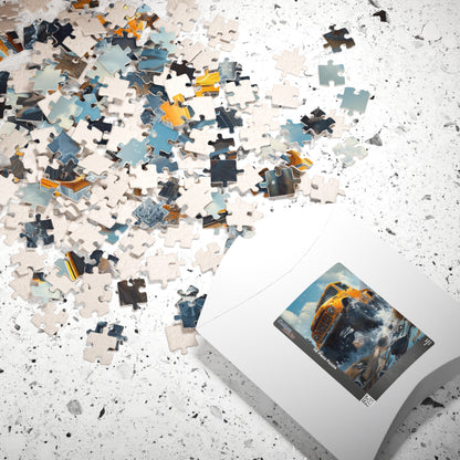 Monster Truck - Premium Puzzle Available in 110, 252, or 520 Pieces for Puzzle Lovers