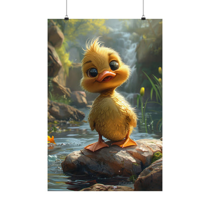 Quack The Duck - Physical Print Stunning Premium Poster