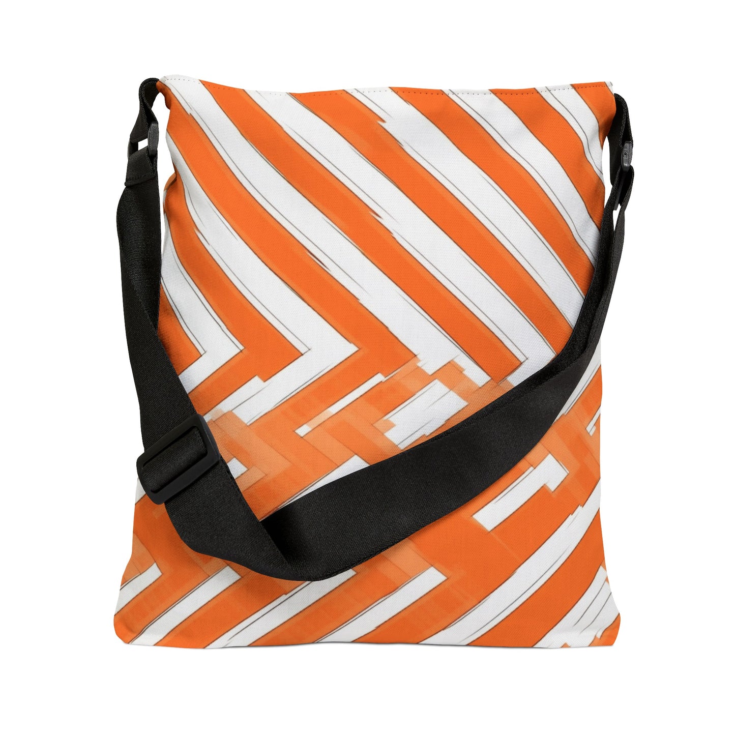 Orange Chevron - Tote Bag