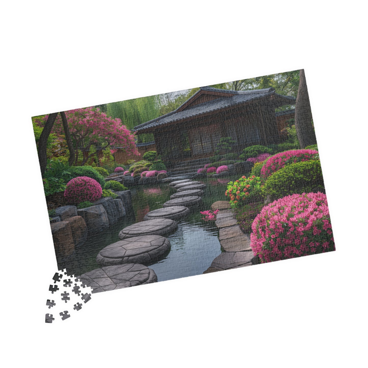 The Tranquil Crossing - 1014-Piece Jigsaw Puzzle