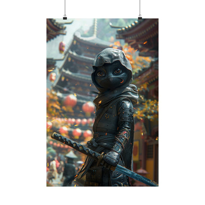 Mystic Blade The Ninja - Physical Print Stunning Premium Poster