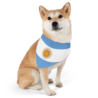 Argentina Flag - Pet Bandana Collar