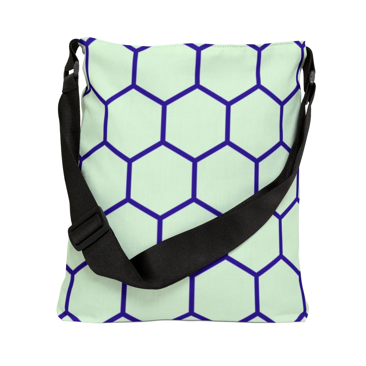 Green and Blue Honeycomb - Tote Bag