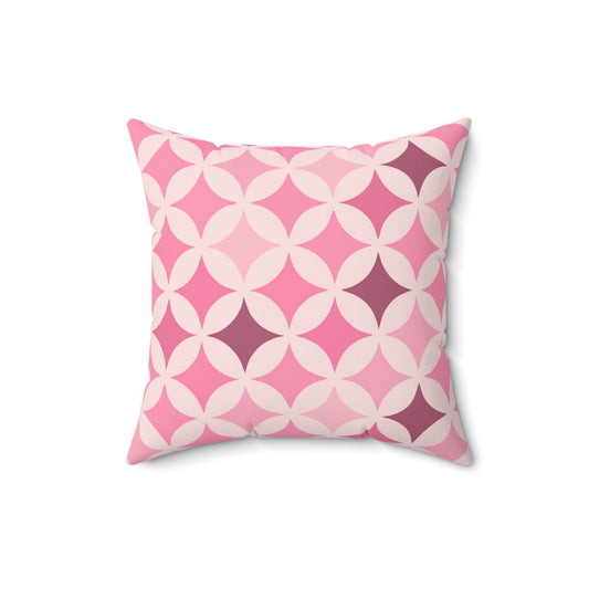 Shades of Pink Seamless Stars - Pillowcase & Pillow