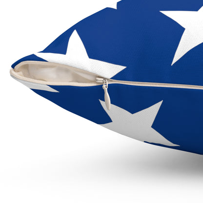 White Stars on Blue - Pillowcase & Pillow