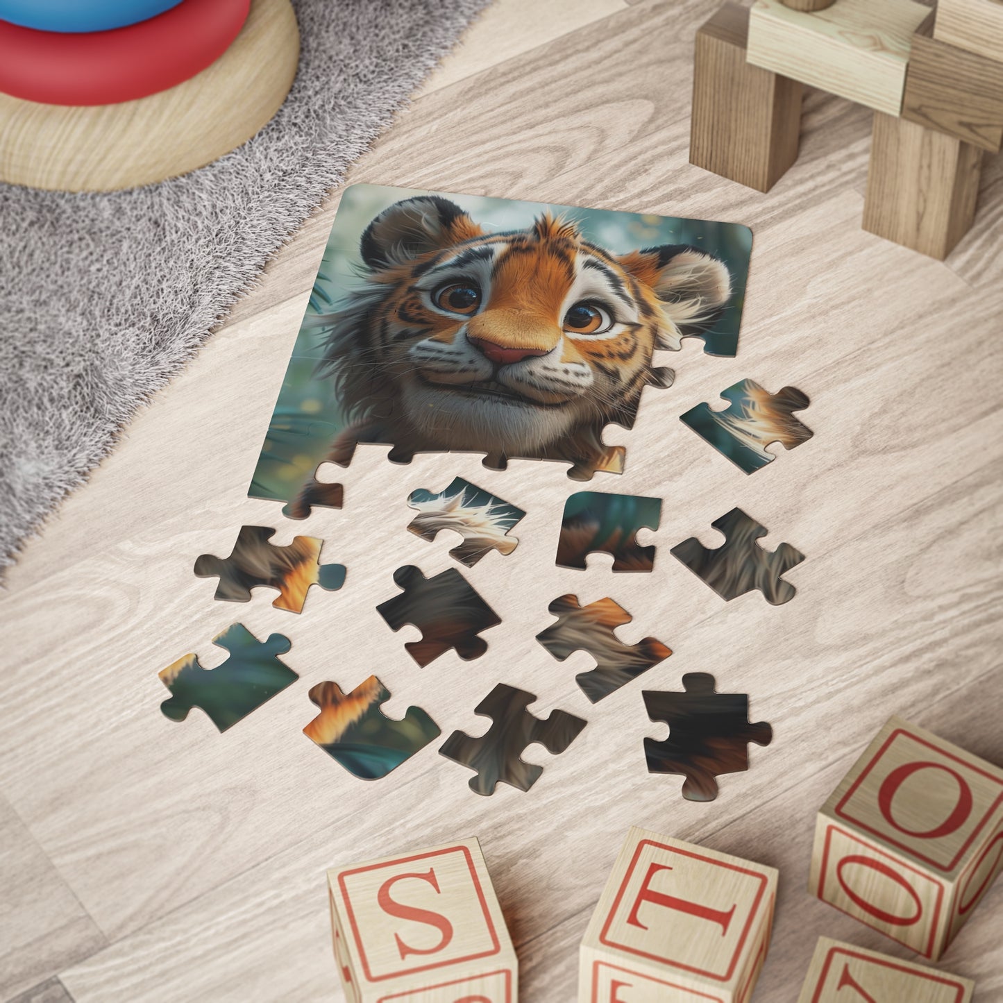 Timmy The Tiger - 30-Piece Kids Jigsaw Puzzle