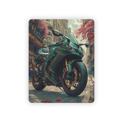 Green Motorbike - 30-Piece Kids Jigsaw Puzzle