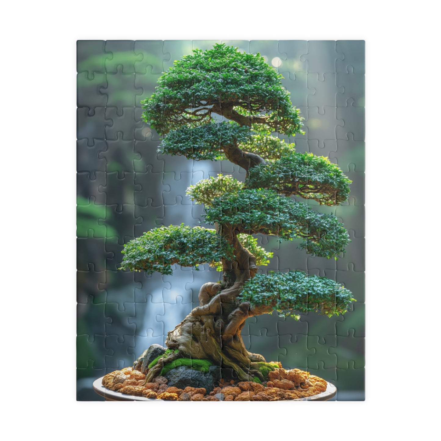 Bonsai Tree - Premium Puzzle Available in 110, 252, or 520 Pieces for Puzzle Lovers