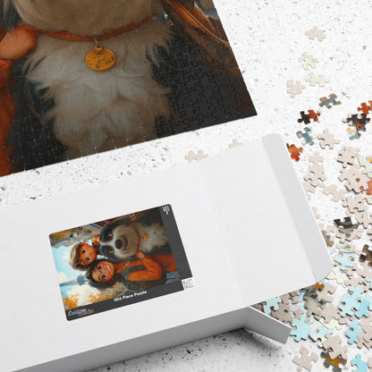 Fuzz visits Paris - 1014-Piece Jigsaw Puzzle