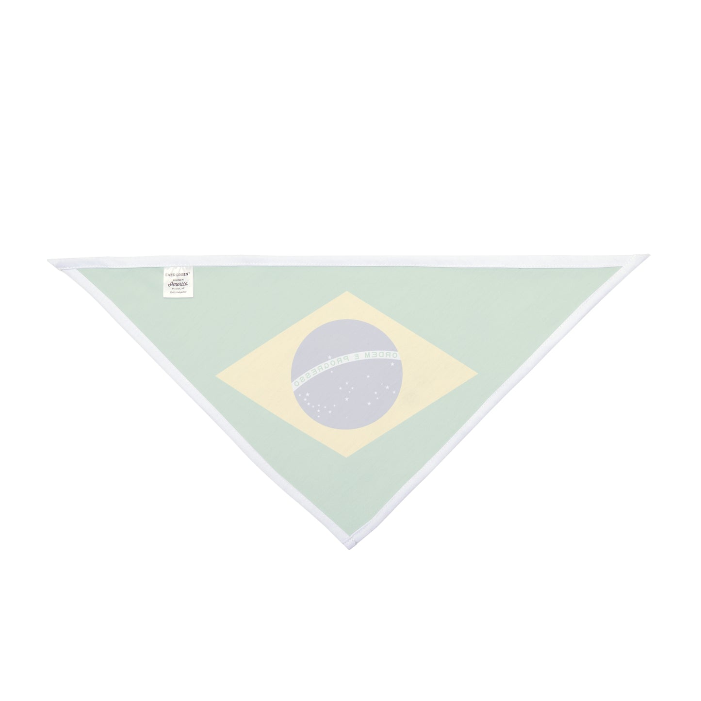 Brazil Flag - Tie Up Pet Bandana