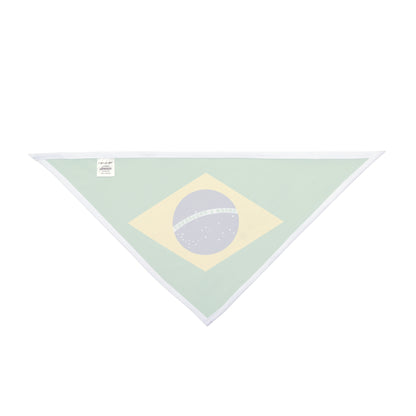 Brazil Flag - Tie Up Pet Bandana